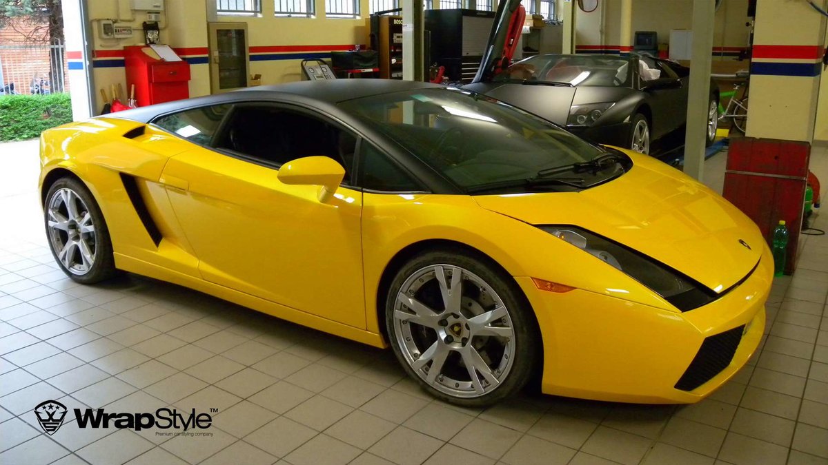 Lamborghini Galardo - Yellow Gloss wrap - cover