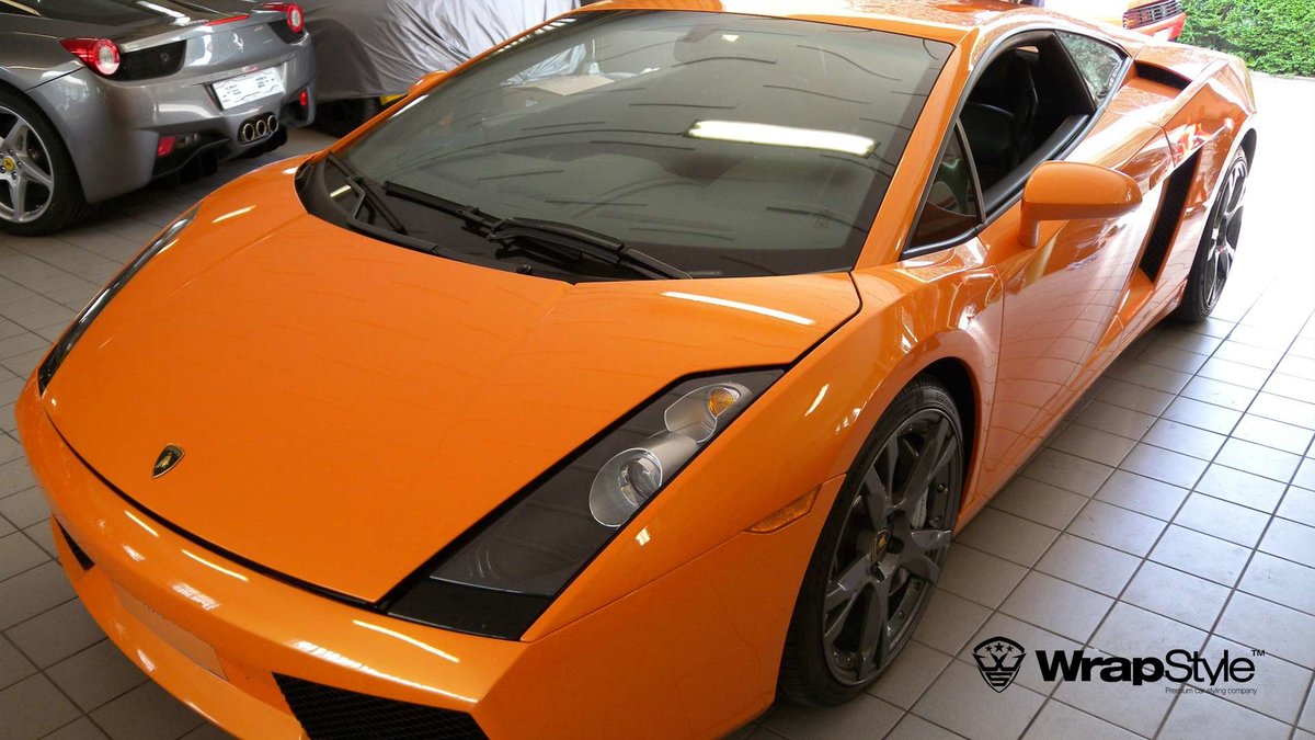 Lamborghini Galardo - Orange Gloss wrap - cover