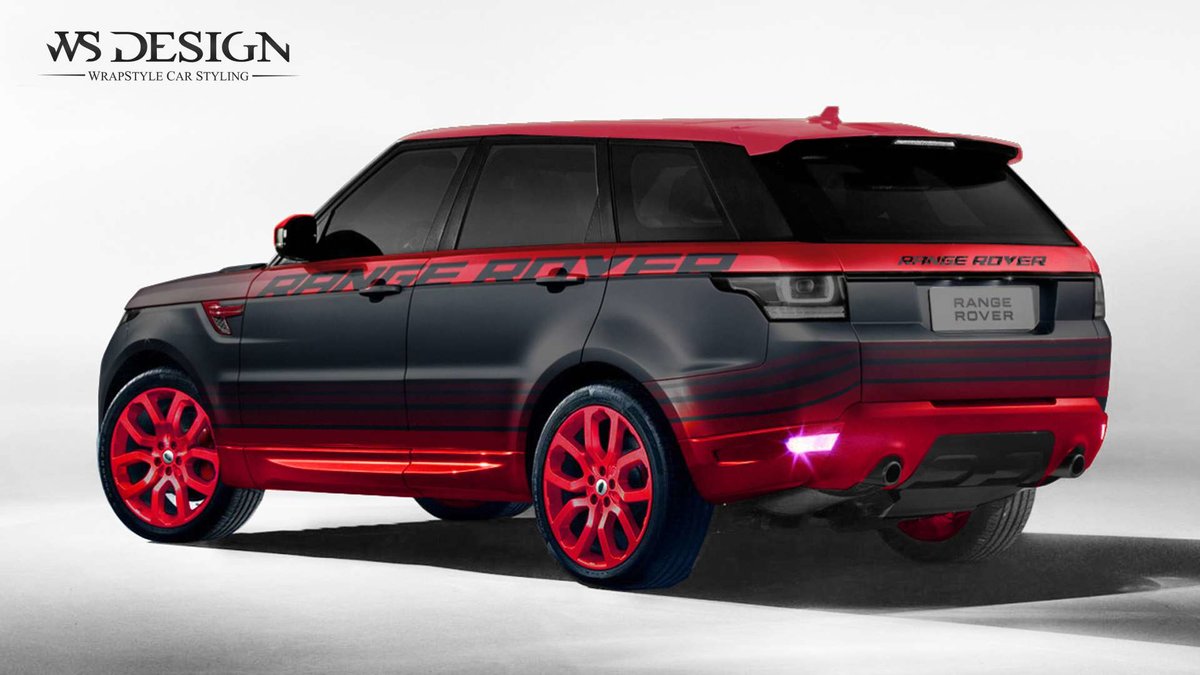 Range Rover - Red design - cover