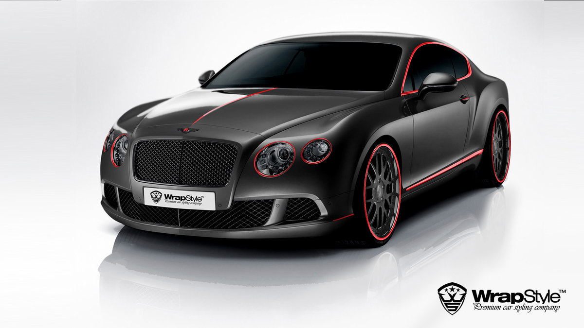 Bentley Continental - Stripes design - cover