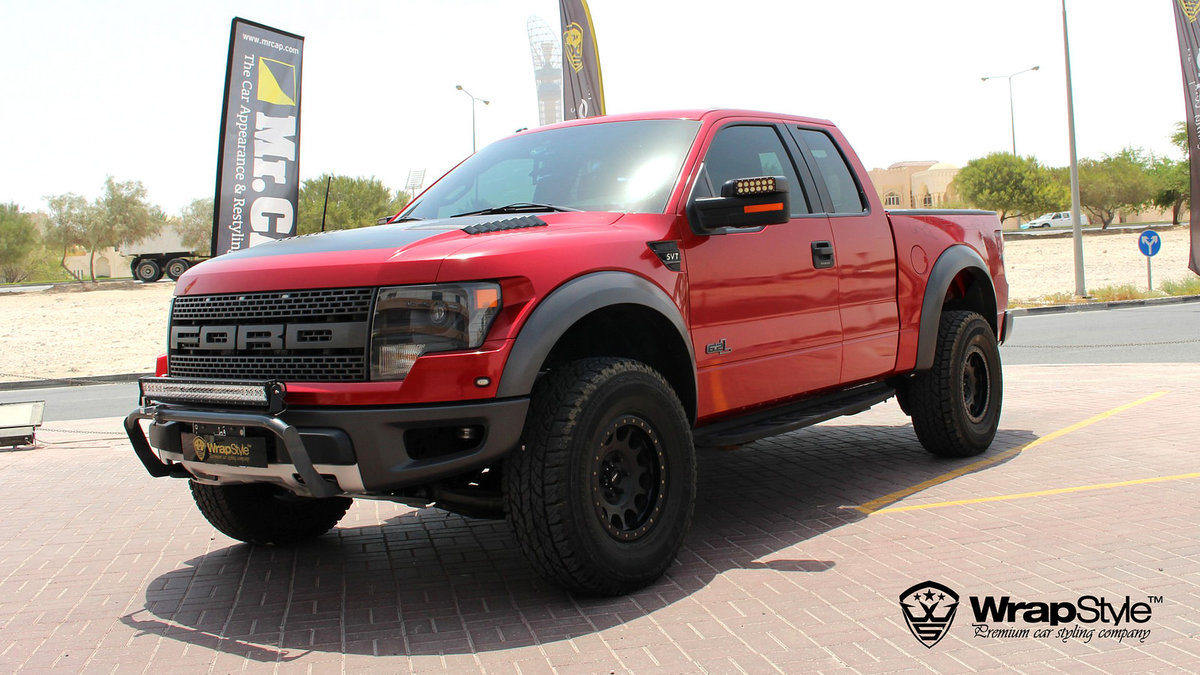 Ford Raptor - True Blood Red wrap - img 1