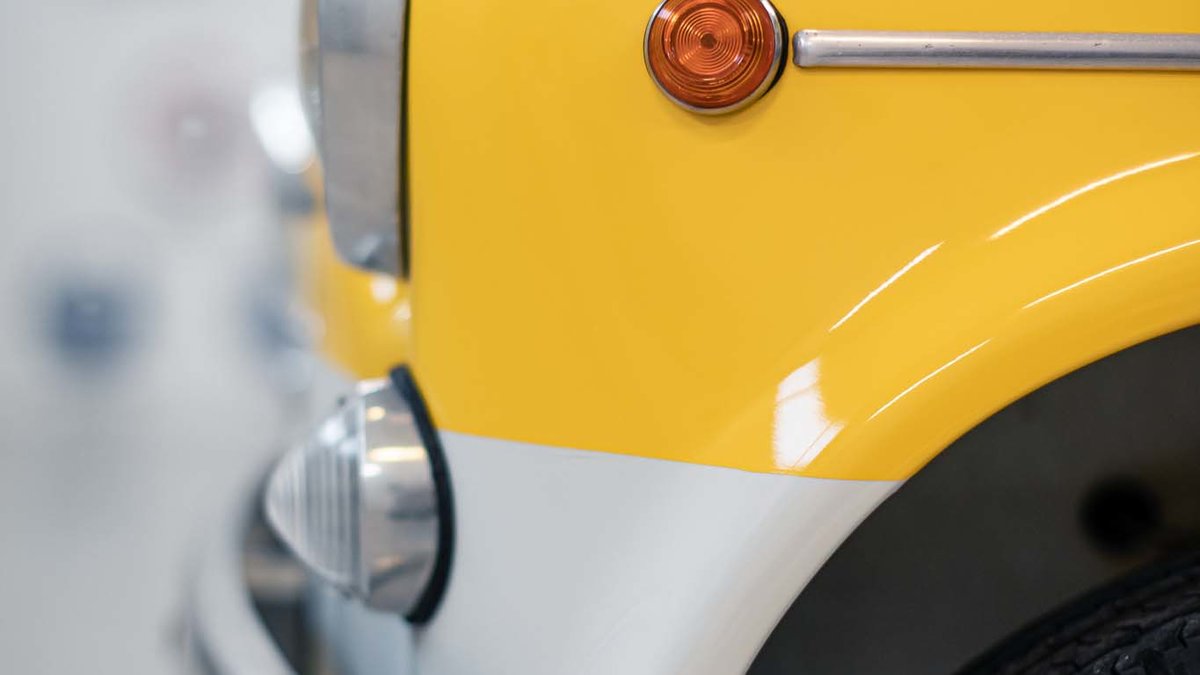 Fiat 600 - Yellow Gloss wrap - img 1
