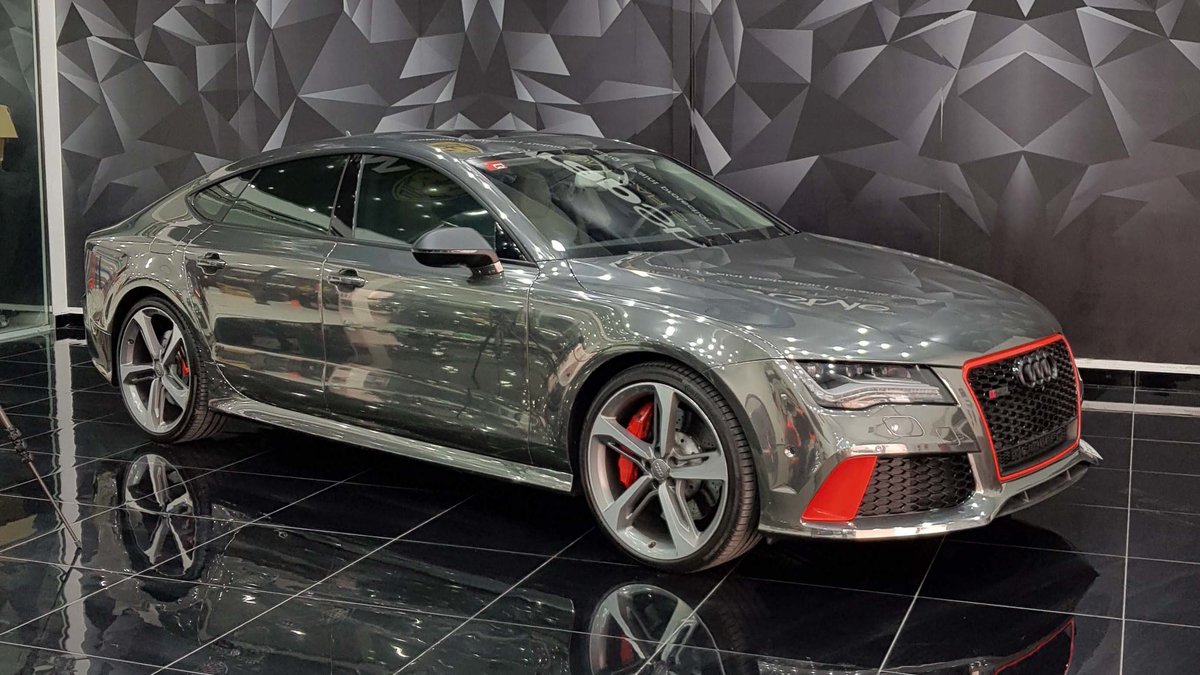 Audi RS5 - Chrome wrap - cover