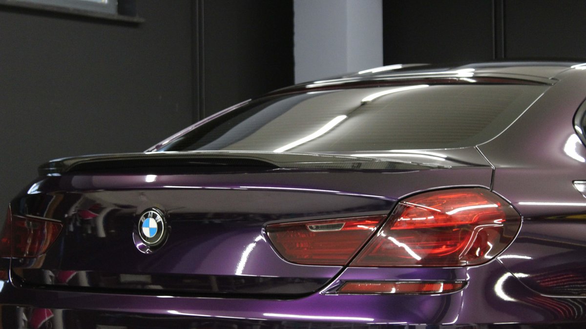 BMW M6 - Midnight Purple wrap - img 1