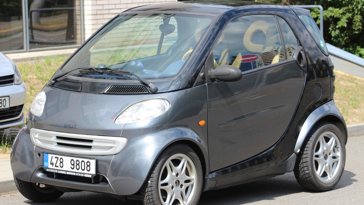 Smart ForTwo - Grey Gloss wrap - cover