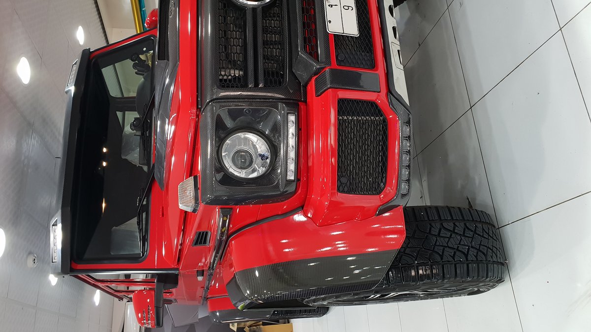 Mercedes G - Red Gloss wrap - img 2