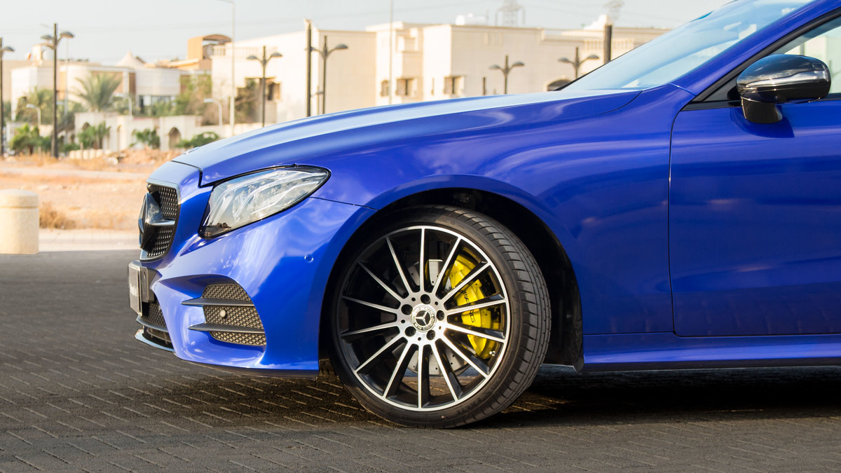 Mercedes S Coupe - Blue Gloss wrap - img 1