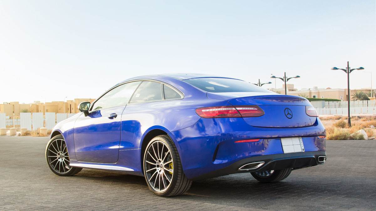 Mercedes S Coupe - Blue Gloss wrap - img 2