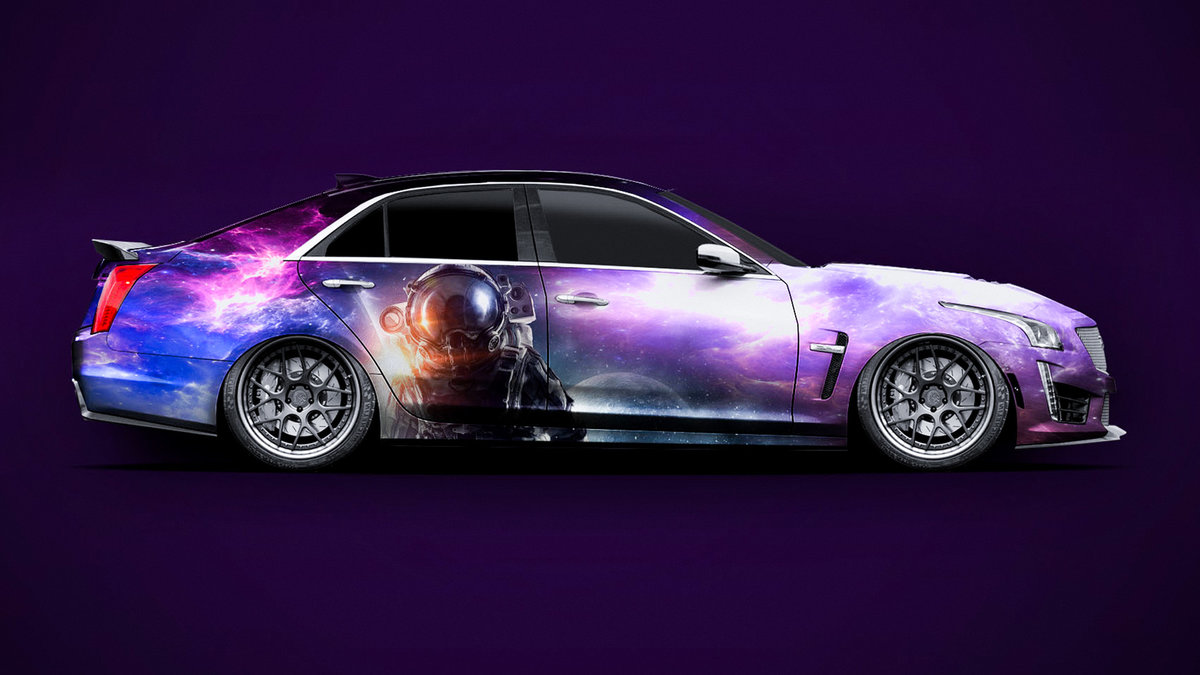Cadillac CTS - Astronaut Design - cover