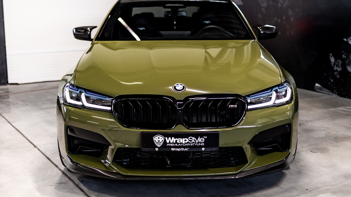 BMW M5 - Urban Green Wrap - img 2