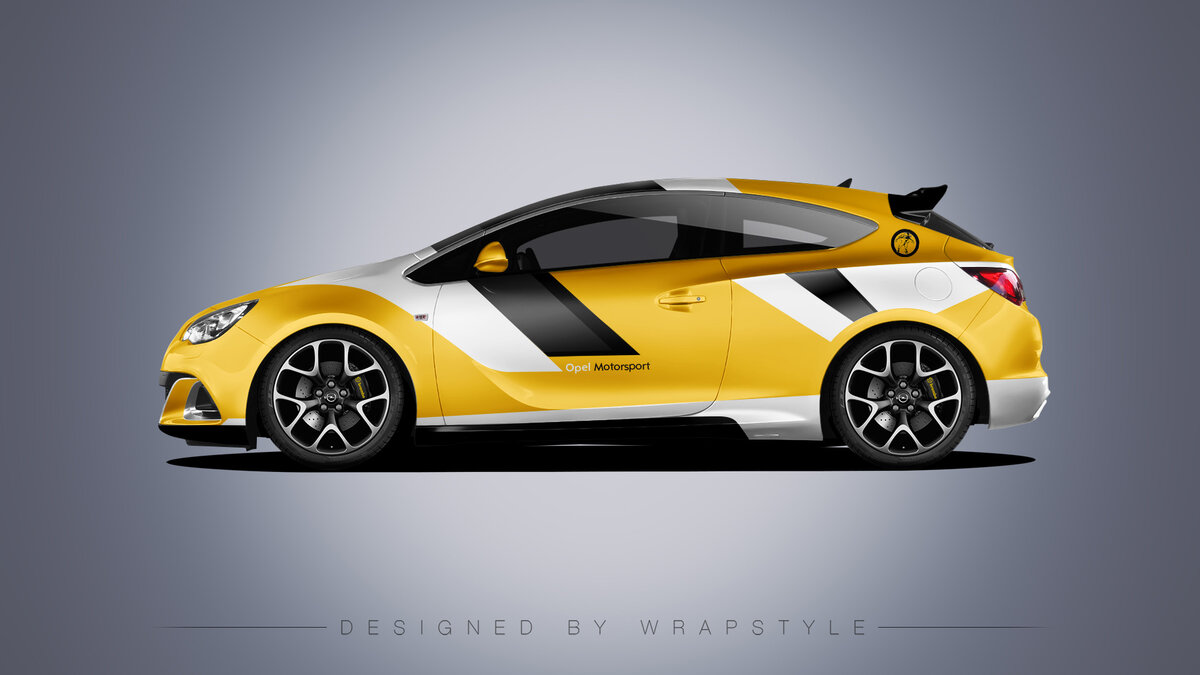 Opel Astra - Stripes Design - cover