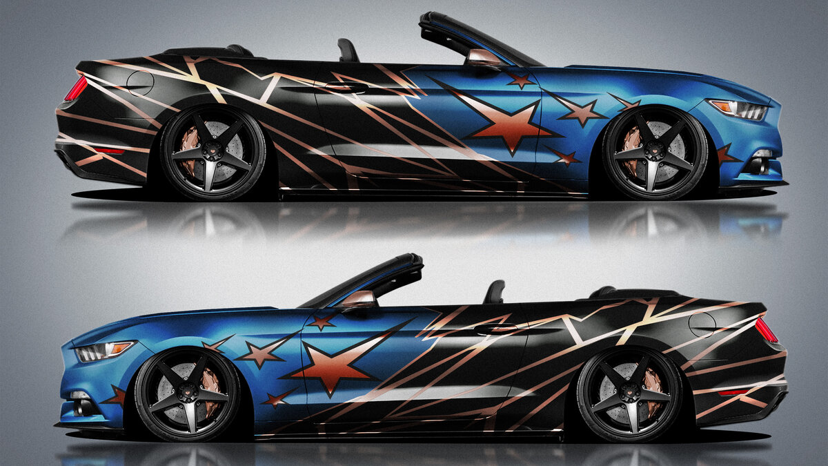 Ford Mustang Cabrio - Stars Design - img 1