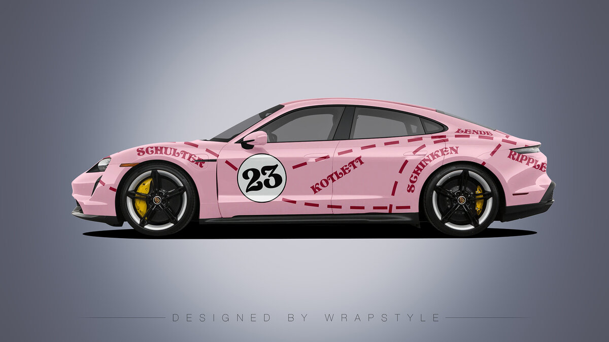 Porsche Taycan - Butcher's Design - cover