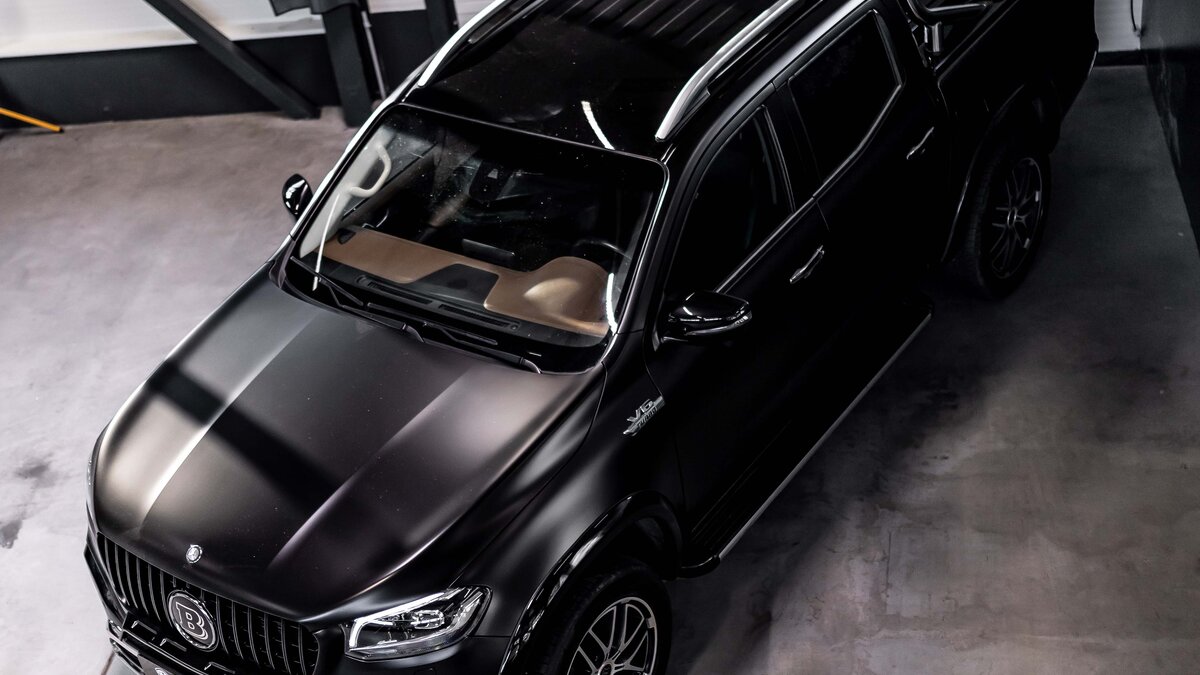 Mercedes-Benz X-Class - Black Satin Wrap - img 1
