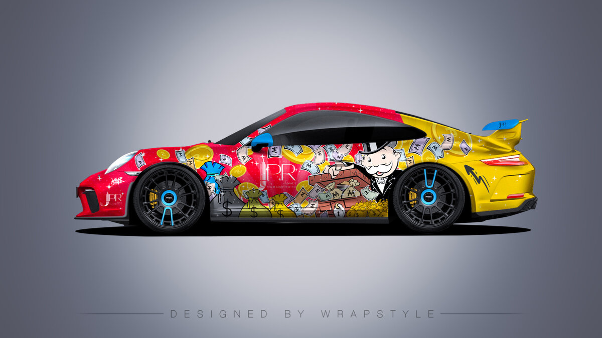 Porsche Carrera - Monopoly Design - cover
