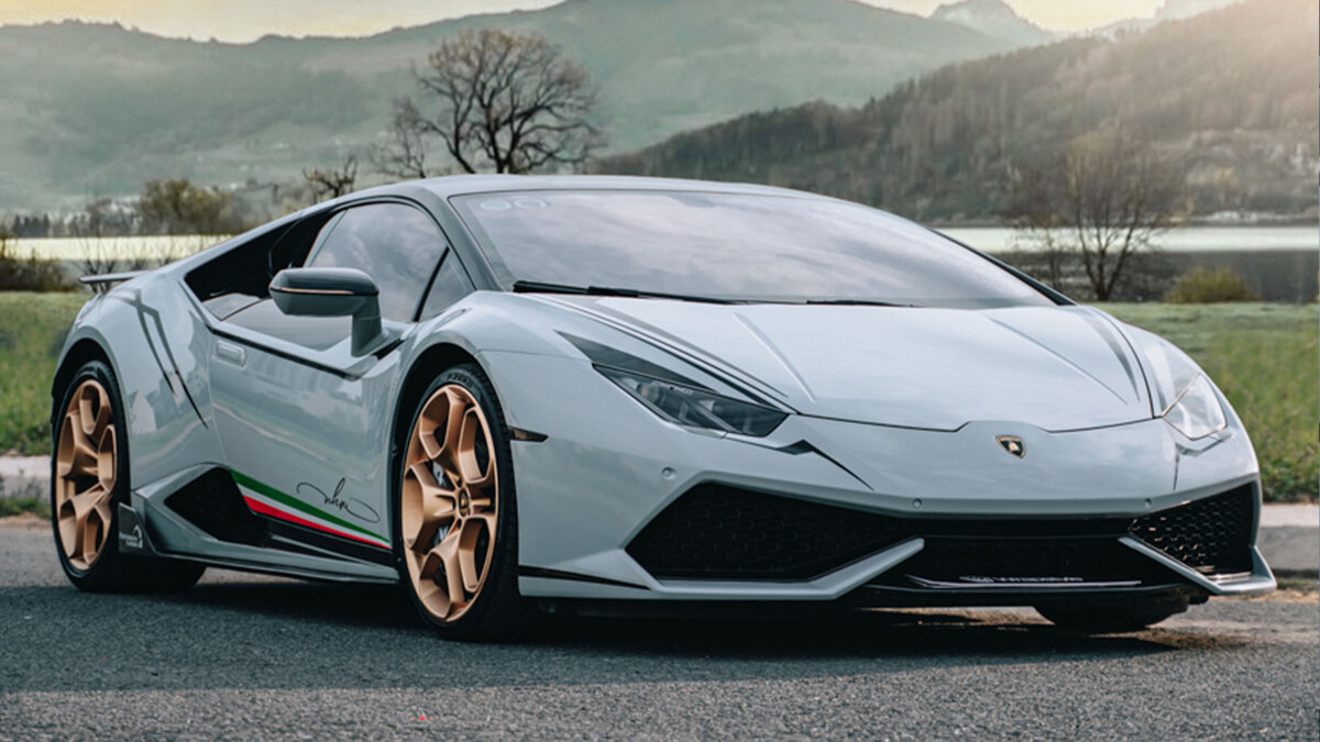 Lamborghini Huracan - Speed Silver Metallic Wrap - img 5