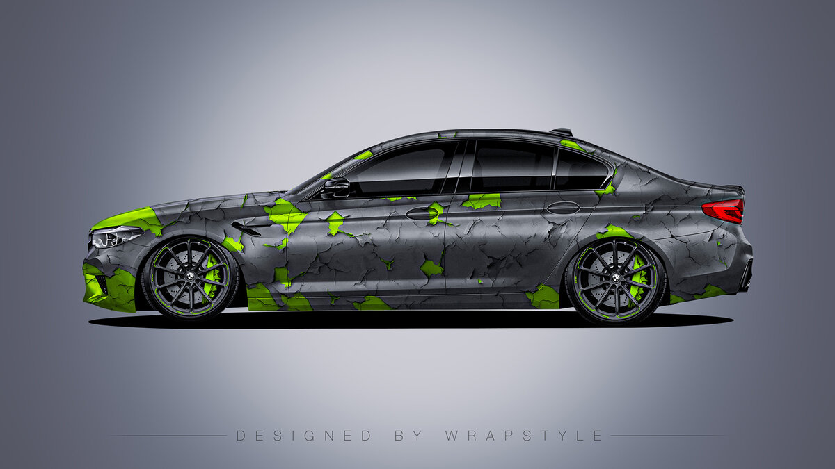 BMW M5 F90 - Peeled Off Design - cover