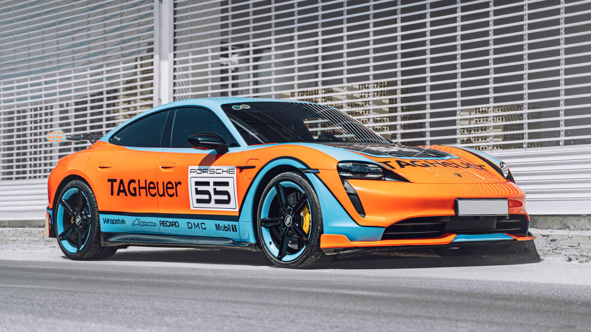 Porsche Taycan - Racing Wrap - cover