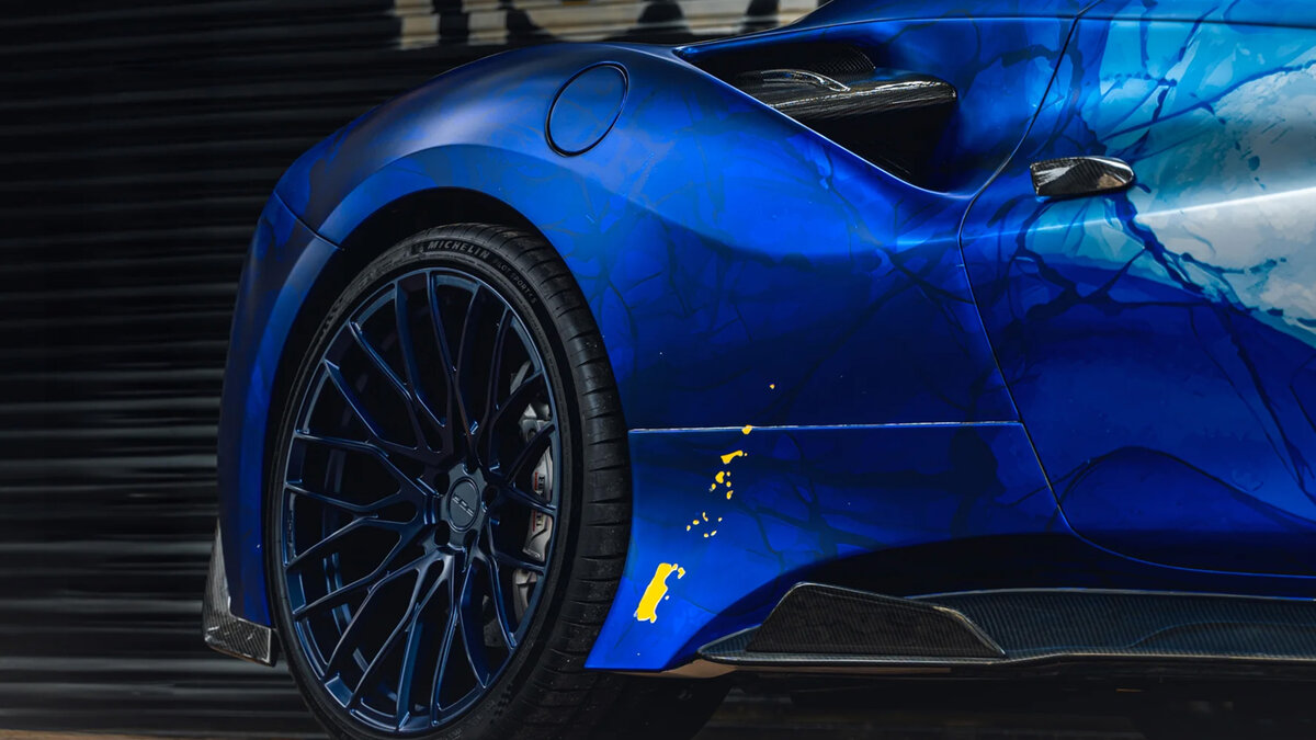 Ferrari 488 GTB - Misha Design Chrom Wrap - img 8