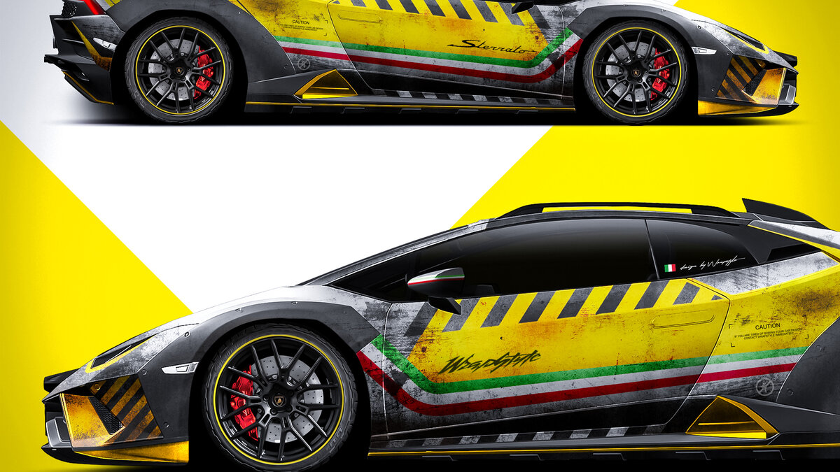 Lamborghini Huracan Sterrato - Cyberpunk Design - img 3