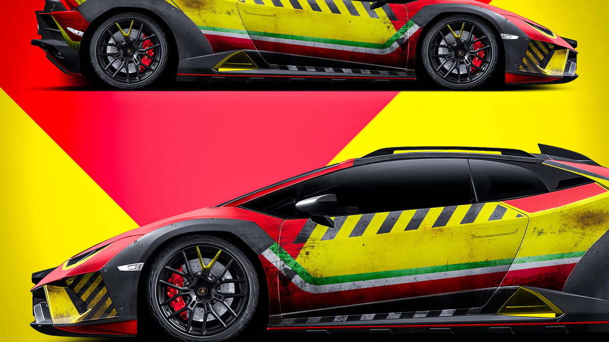 Lamborghini Huracan Sterrato - Cyberpunk Design - img 6