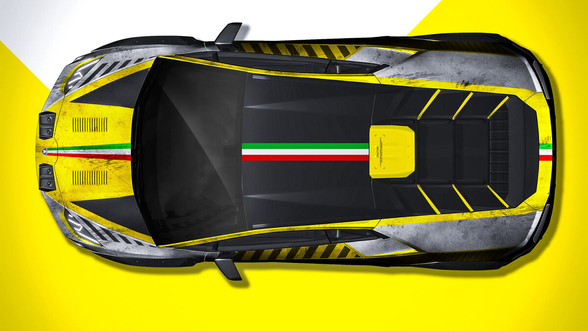 Lamborghini Huracan Sterrato - Cyberpunk Design - img 2