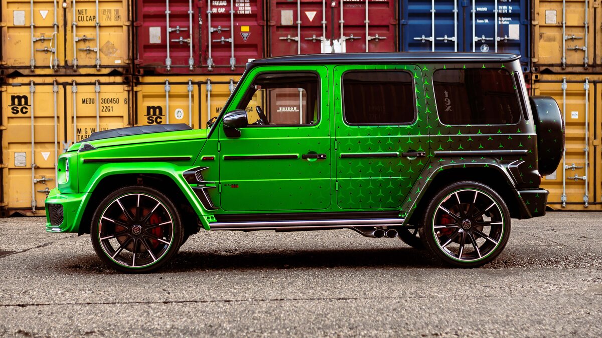 Mercedes-Benz G63 Brabus - Mercedes Gradient Wrap - cover