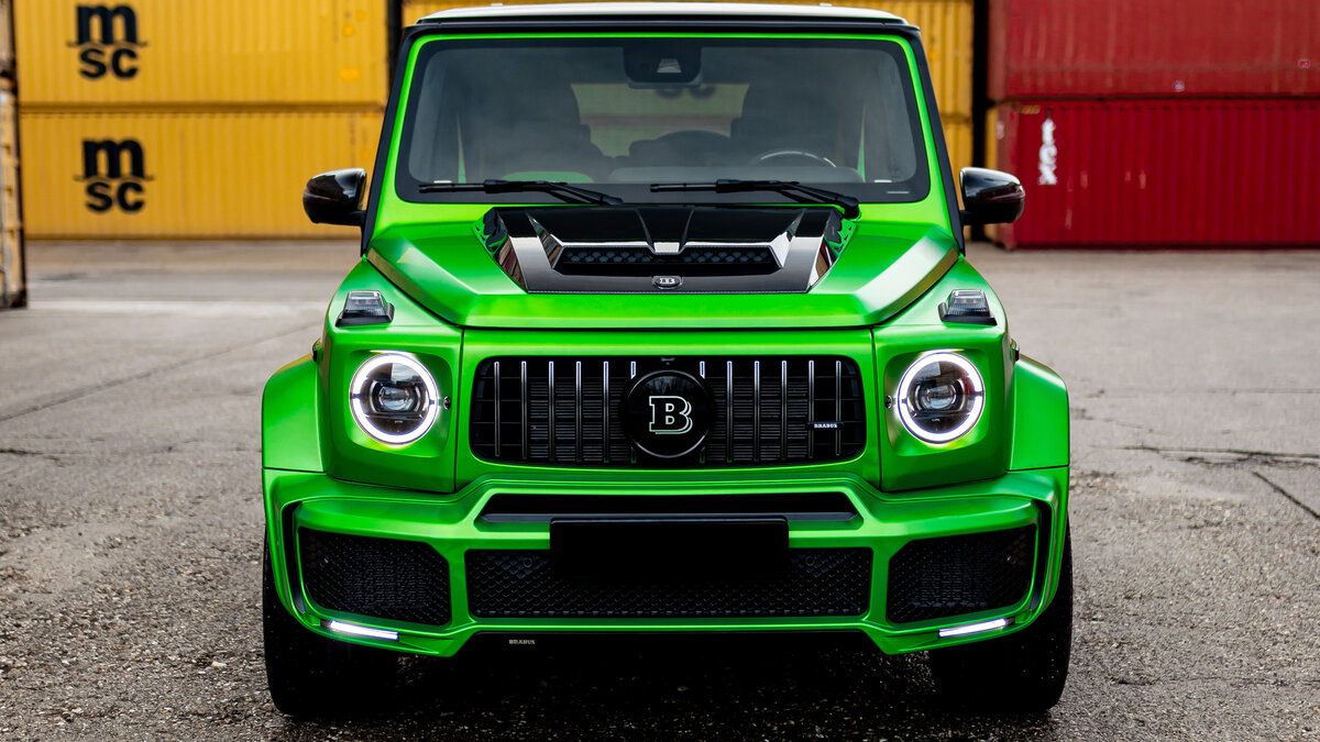 Mercedes-Benz G63 Brabus - Mercedes Gradient Wrap - img 1