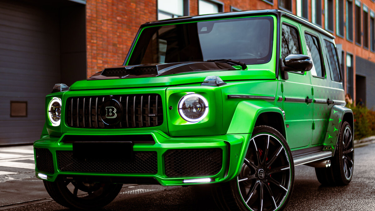 Mercedes-Benz G63 Brabus - Mercedes Gradient Wrap - img 5