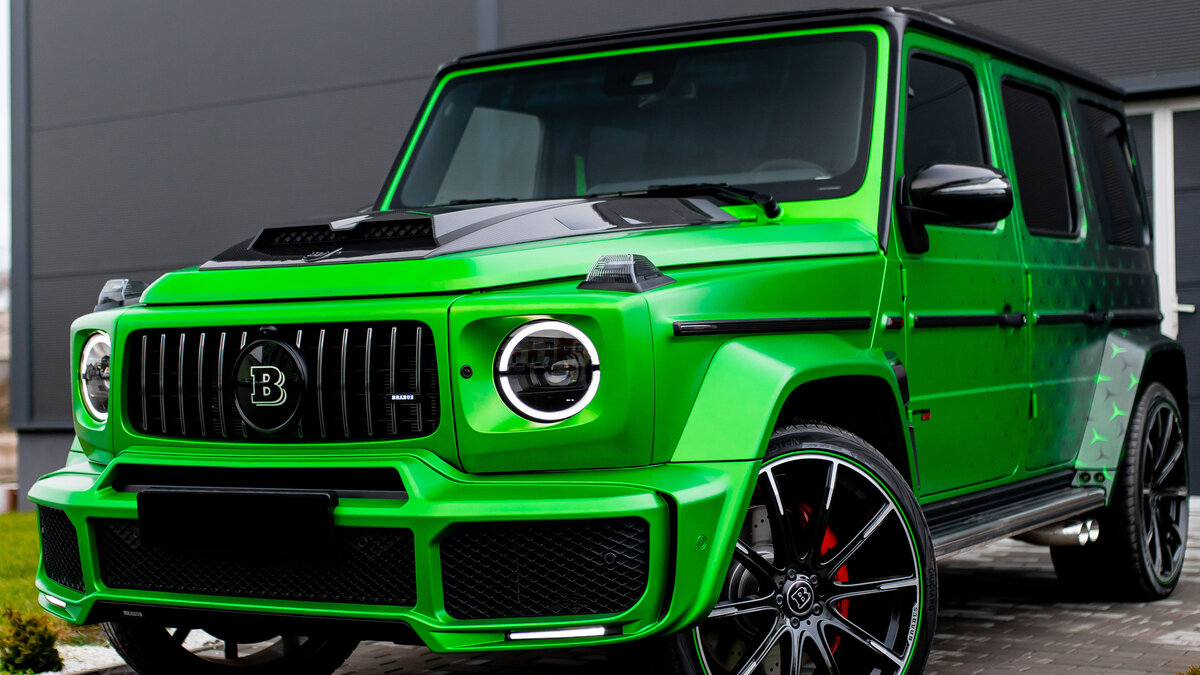 Mercedes-Benz G63 Brabus - Mercedes Gradient Wrap - img 6