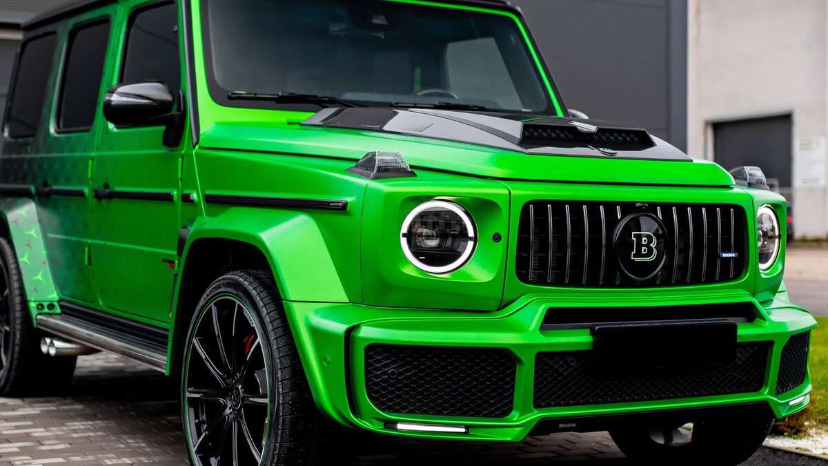 Mercedes-Benz G63 Brabus - Mercedes Gradient Wrap - img 7