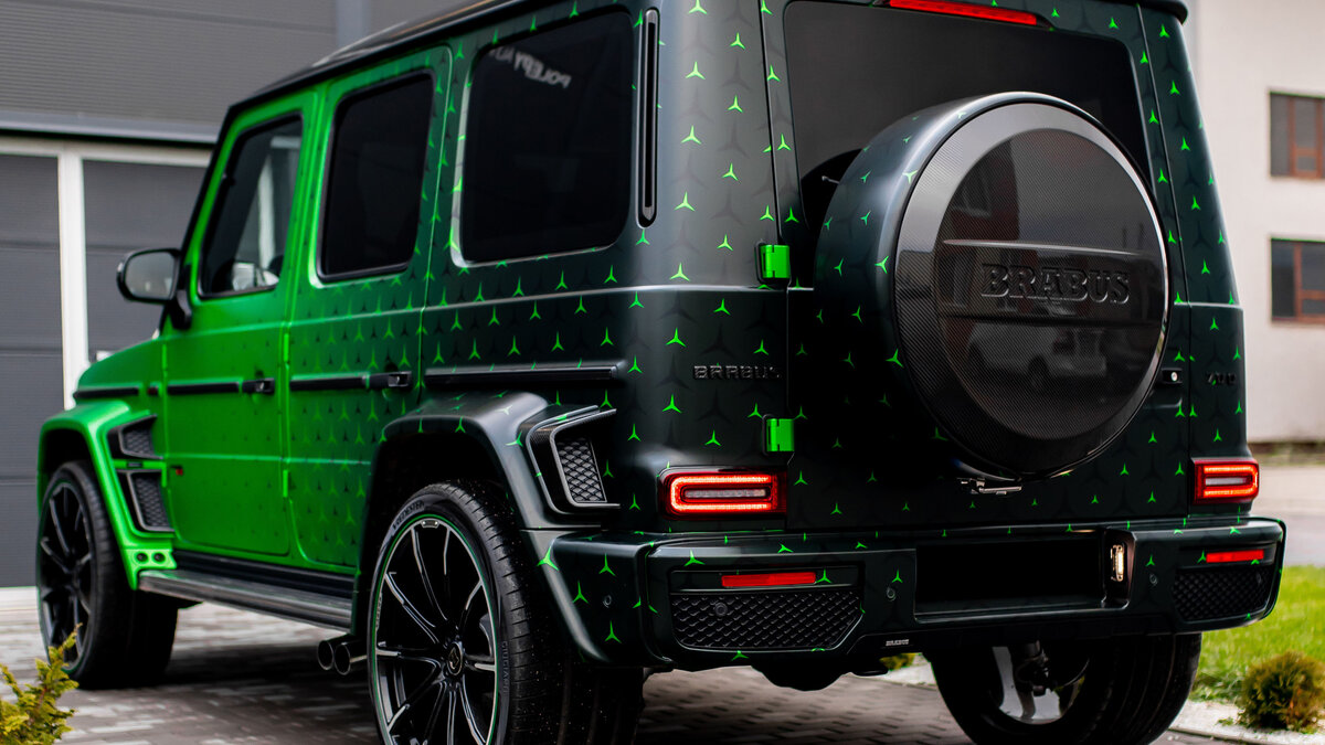 Mercedes-Benz G63 Brabus - Mercedes Gradient Wrap - img 8