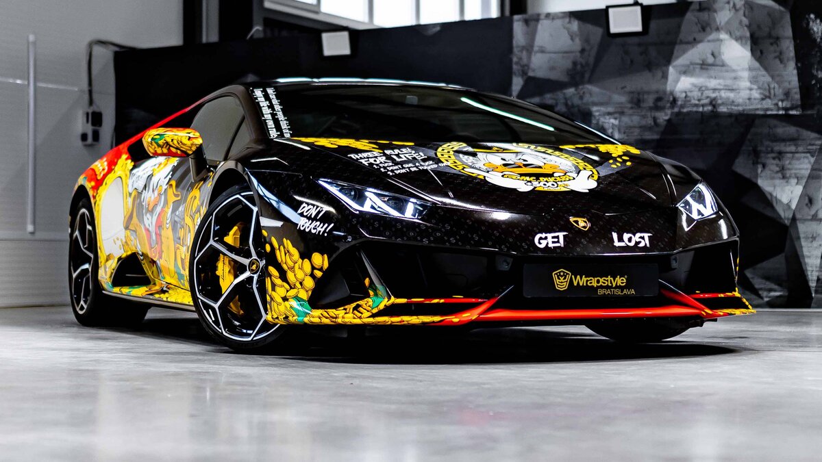 Lamborghini Huracan Evo - The King McDuck Wrap - cover