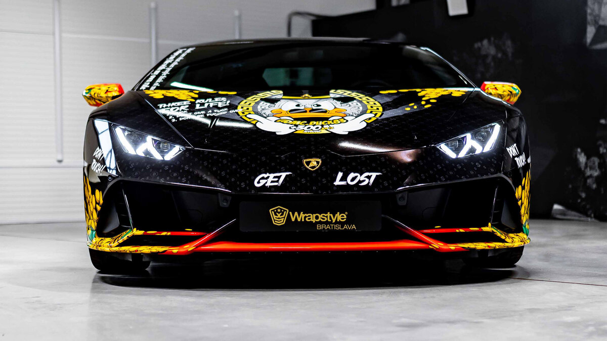 Lamborghini Huracan Evo - The King McDuck Wrap - img 2