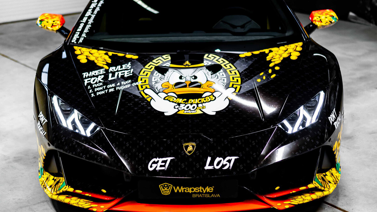 Lamborghini Huracan Evo - The King McDuck Wrap - img 3