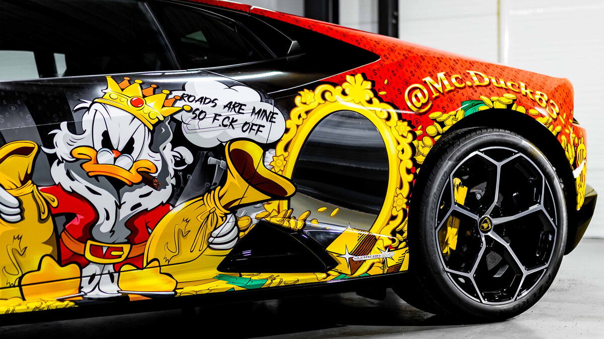 Lamborghini Huracan Evo - The King McDuck Wrap - img 6