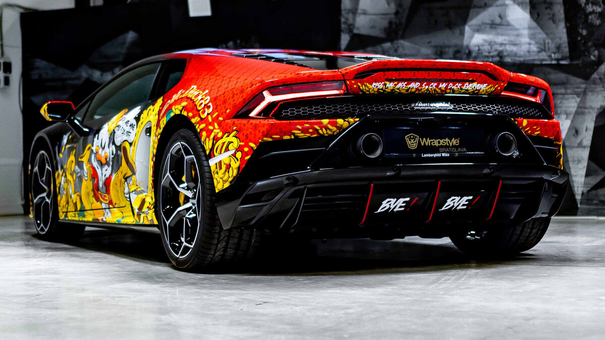 Lamborghini Huracan Evo - The King McDuck Wrap - img 9