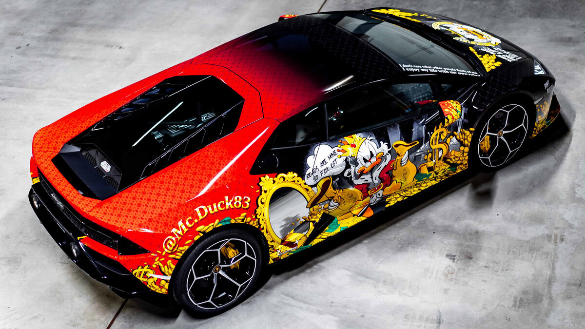 Lamborghini Huracan Evo - The King McDuck Wrap - img 11