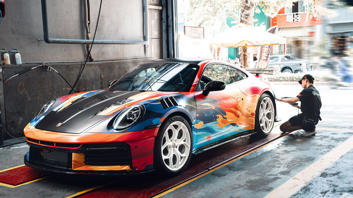 Porsche 911 Carrera - Splash Wrap - img 2