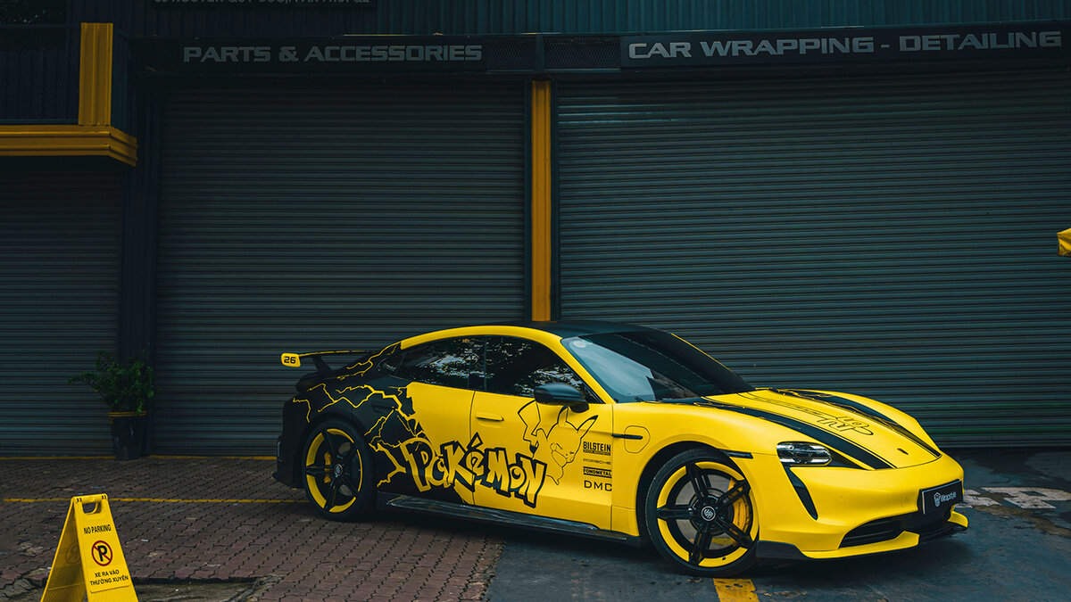 Porsche Taycan - Pokemon Wrap - img 1