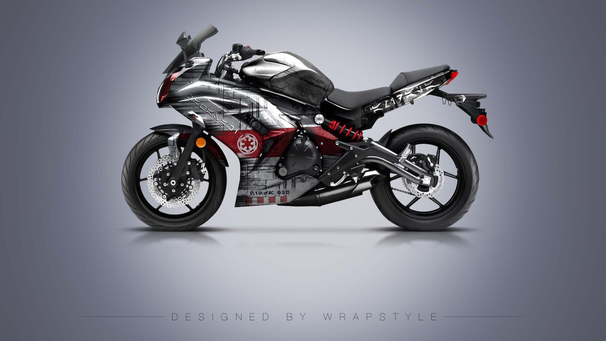 Kawasaki Ninja 650 - Star Wars Design - cover