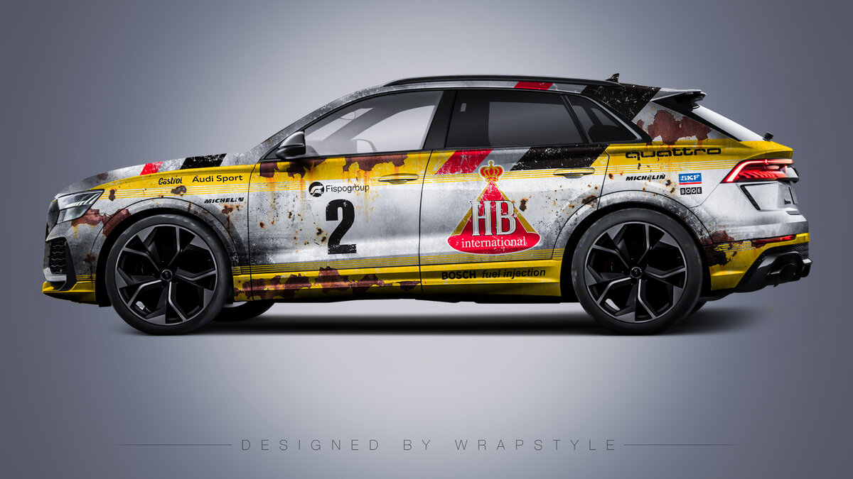 Audi RS Q8 - Rusty Dirty Design - cover