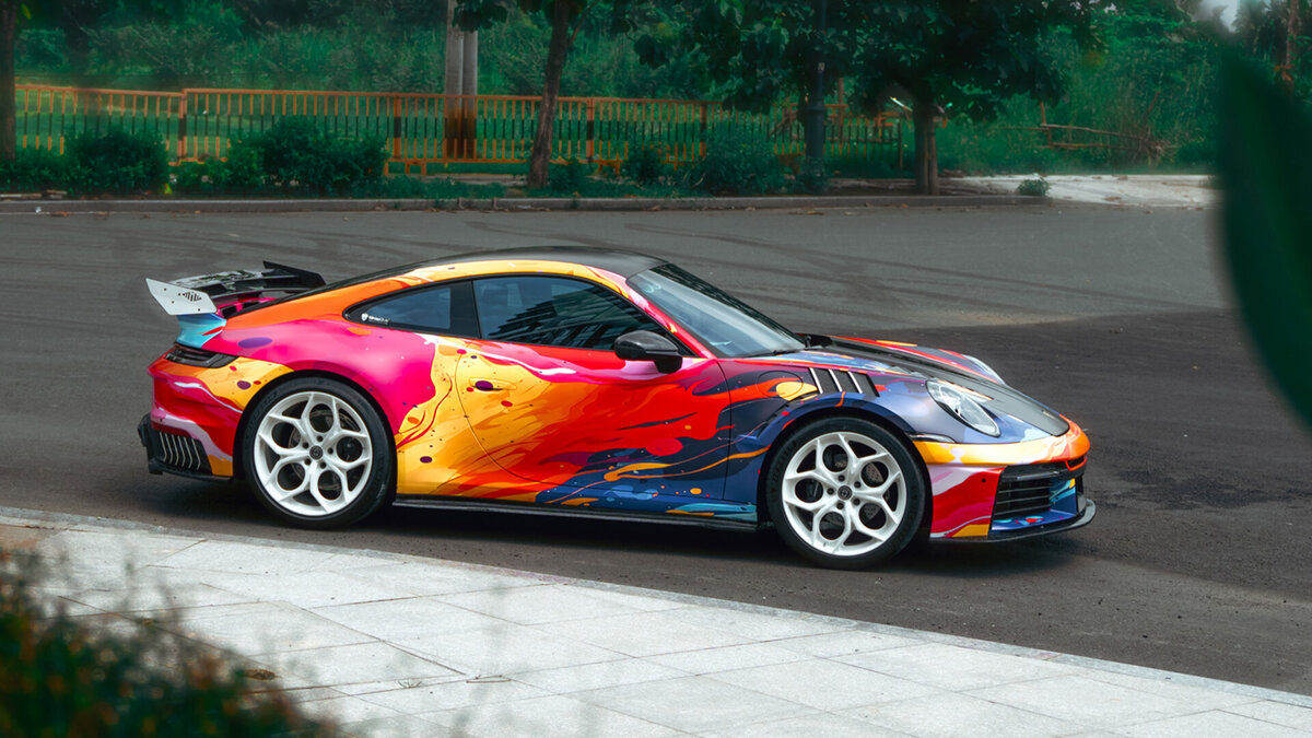 Porsche 911 Carrera - Splash Wrap - img 1