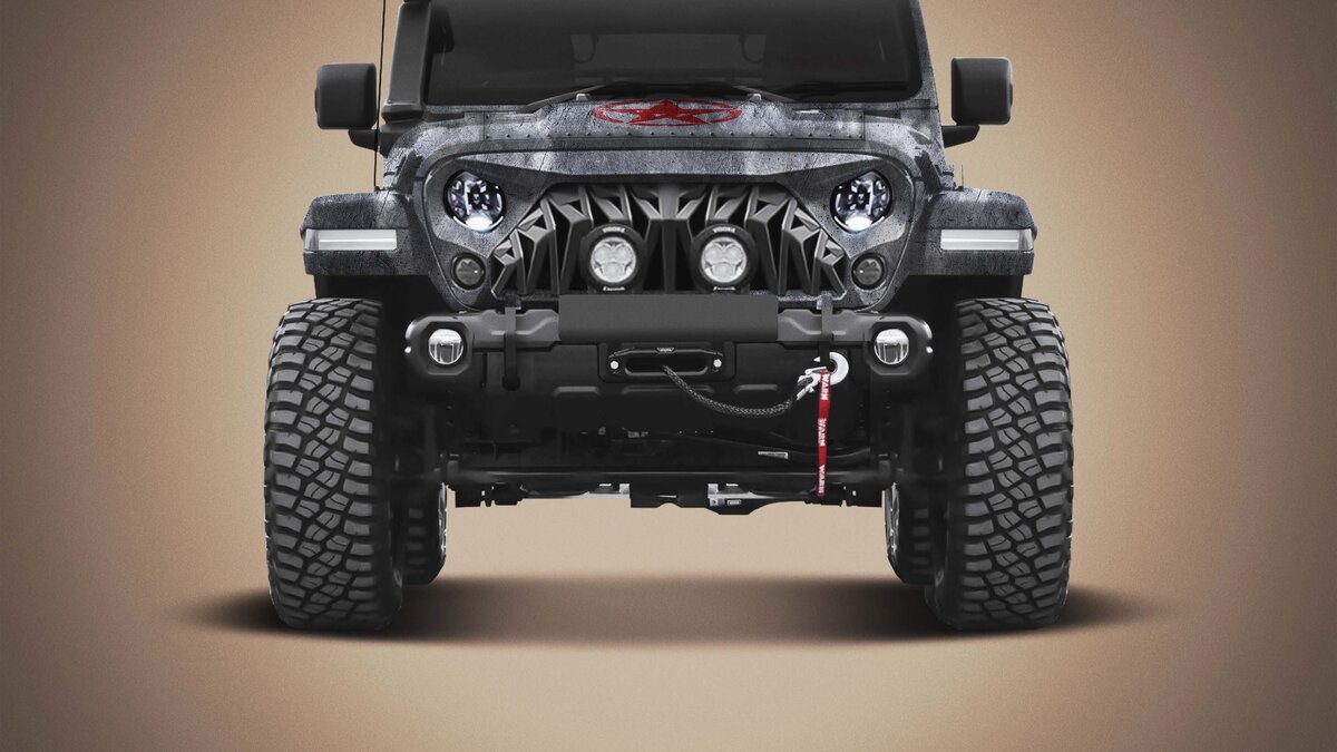 Jeep Wrangler Rubicon - Metal Bear Design - img 4