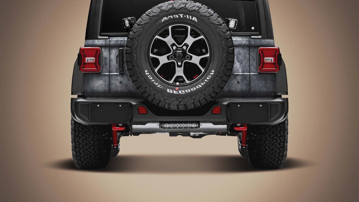 Jeep Wrangler Rubicon - Metal Bear Design - img 6