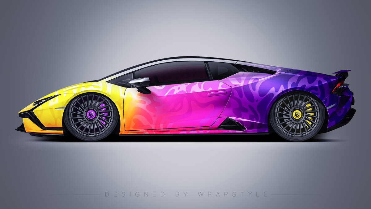 Lamborghini Huracan Technica - Candy Dream Design - cover