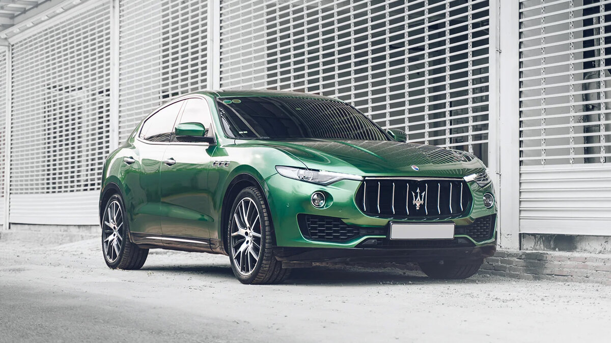 Maserati Levante - Racing Green Wrap - cover