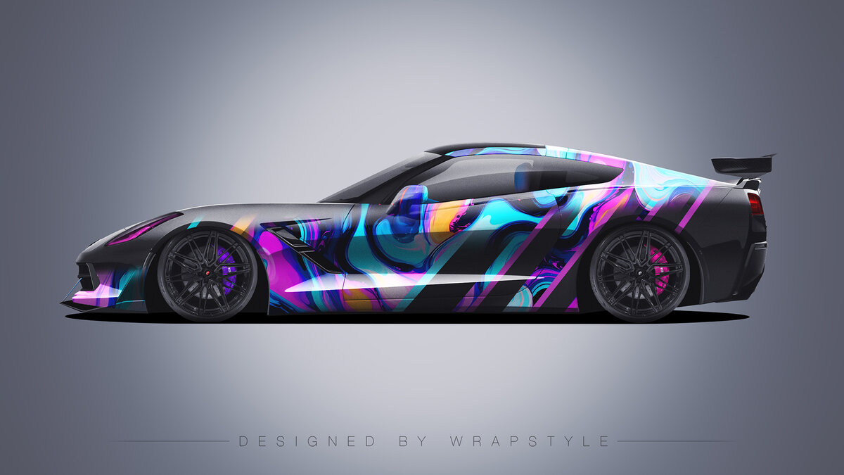 Chevrolet Corvette C7 - Color Storm Design - cover