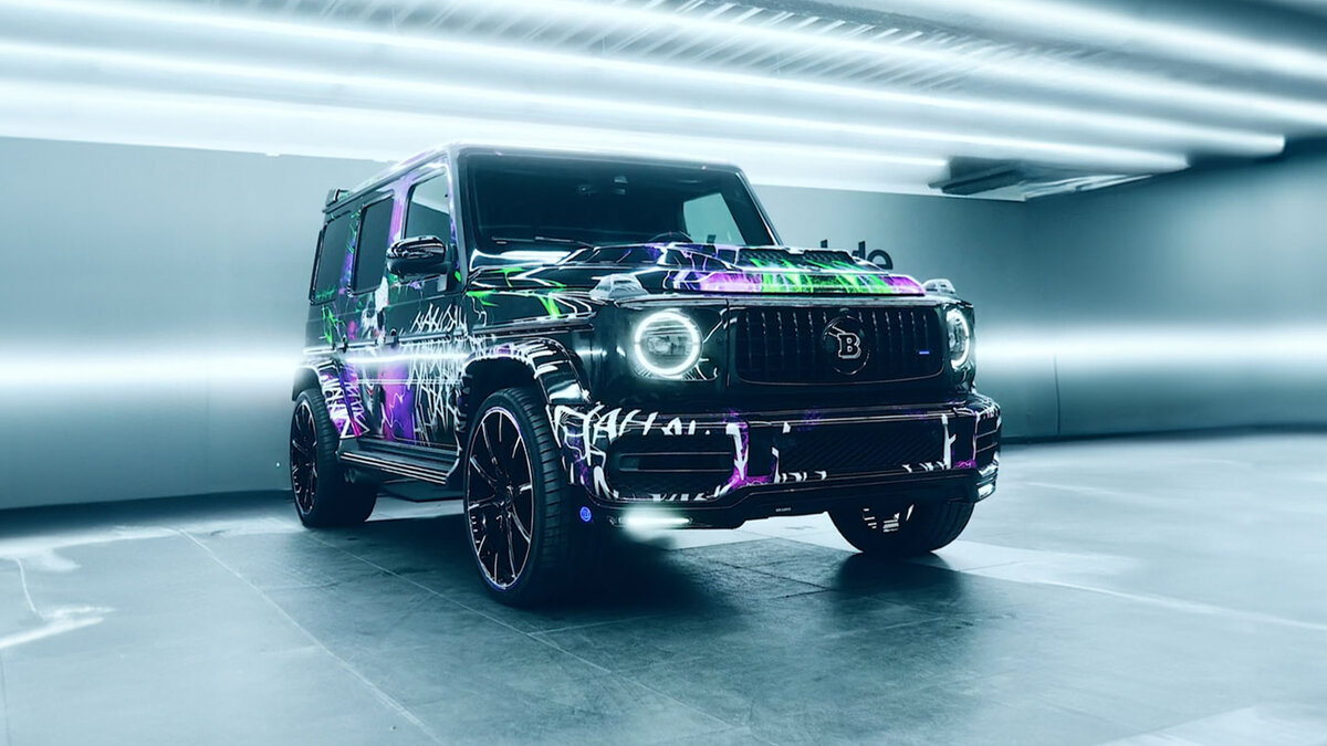 Mercedes G63 - Joker Wrap - cover