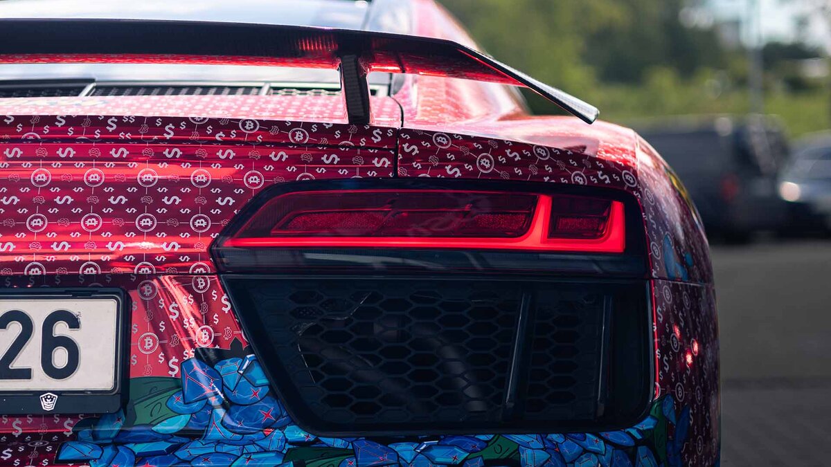 Audi R8 - Baby McDuck Party Wrap - img 4